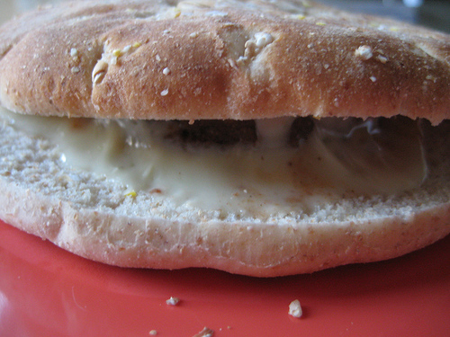 breakfast sandwich - 1/28/10