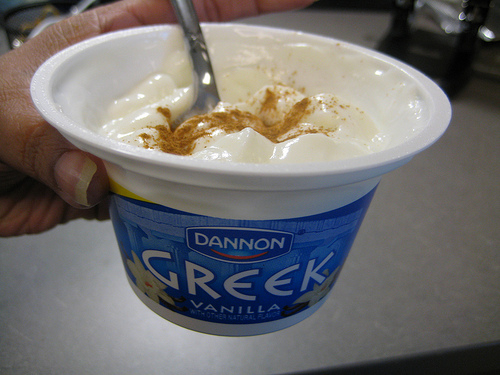 vanilla greek yogurt - 2/1/10